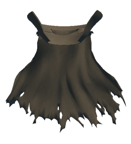 Perez Strahm - Torn and Worn Sack Cape