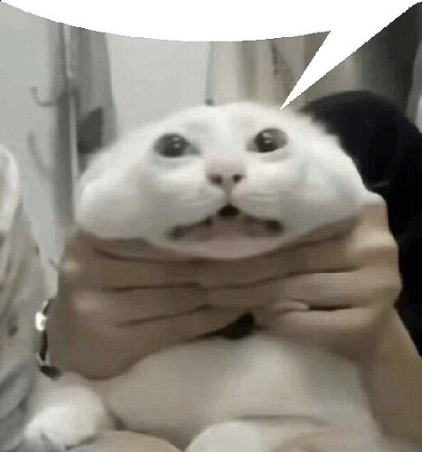 choked cat