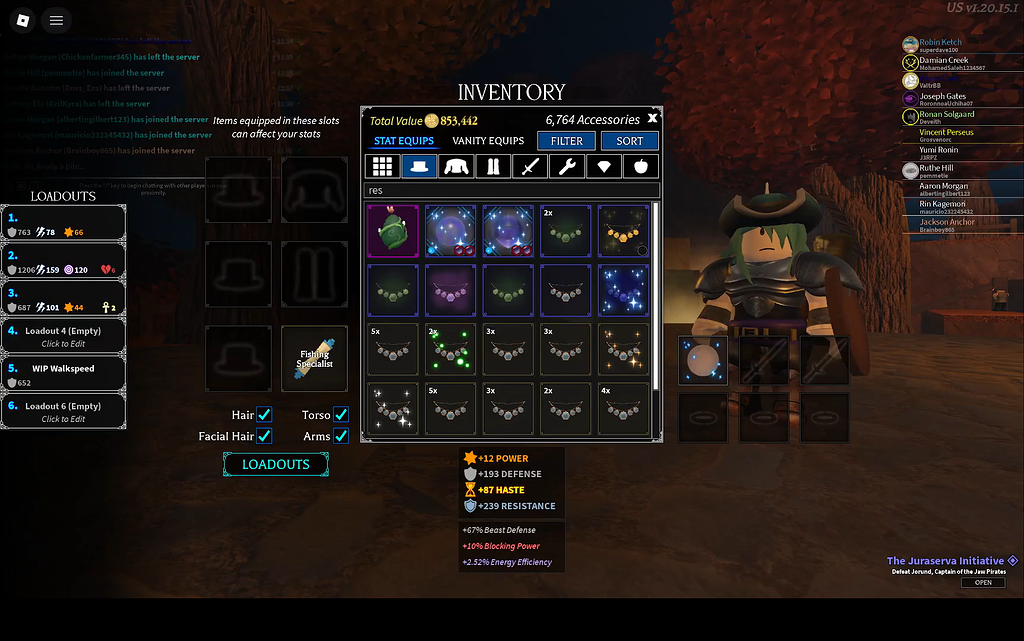 Loadouts don't save certain items/combinations of items - Bug Reports ...