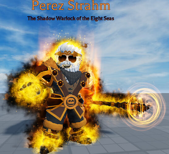 Arcane Odyssey - Perez Strahm Darkness Curse 3 Monarch