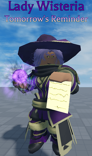 Arcane Odyssey - Lady Wisteria Contract Blessing 1