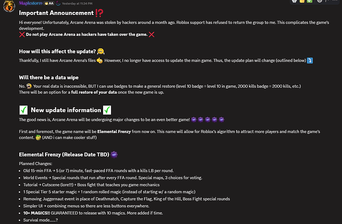 arcane arena announcement p1