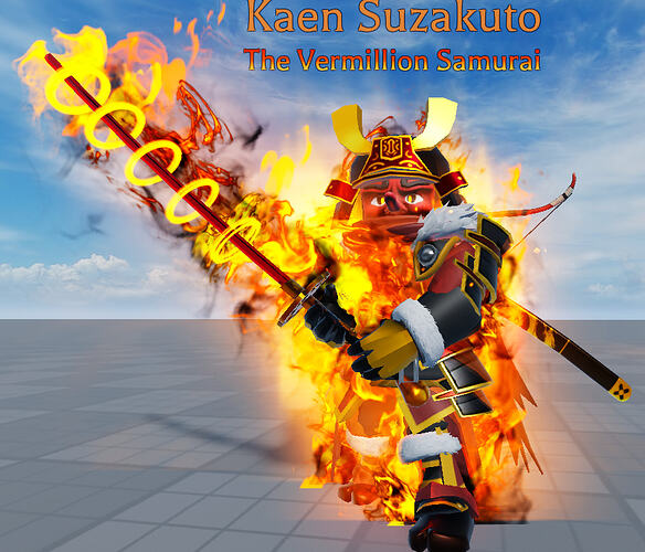 Arcane Odyssey - Kaen Suzakuto Flare Curse 1 Armored