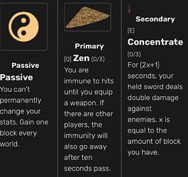 MONK ABILITIES