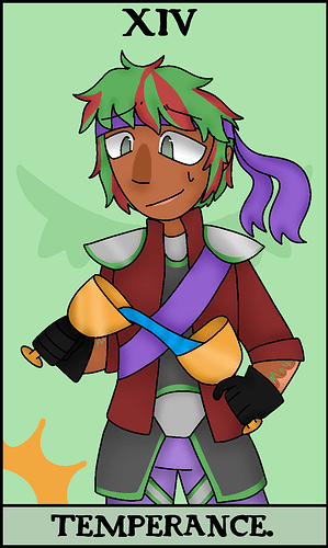 14 - TEMPERANCE.