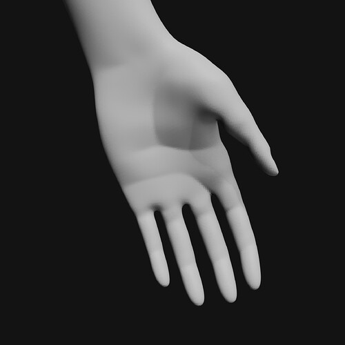 Humanoid Realistic Hand