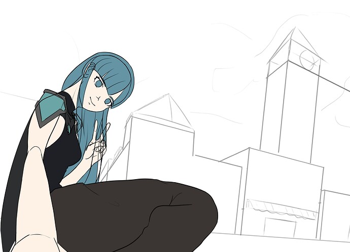 Reina Chillin WIP