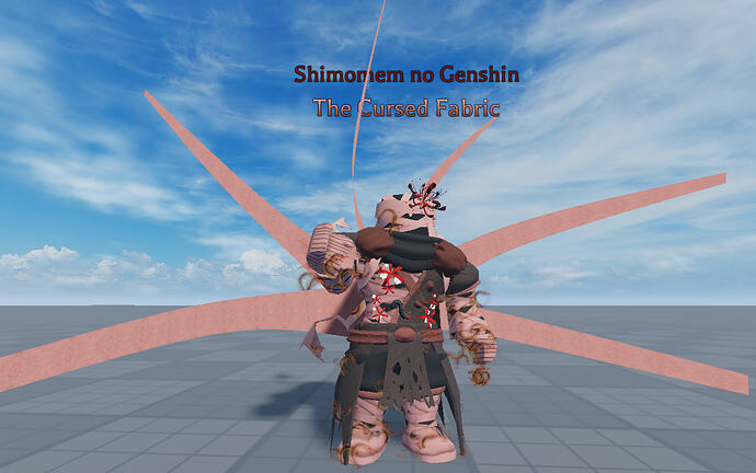 Arcane Odyssey - Shimomen no Genshin Fabric Curse 1