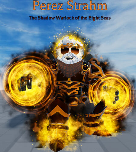 Arcane Odyssey - Perez Strahm Darkness Curse and Radius Fists