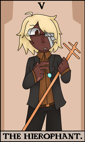 5 - THE HIEROPHANT.