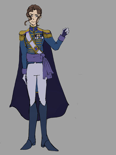 Amelia ceremonial dress uniform