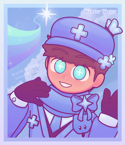 Winter Water (Portrait)