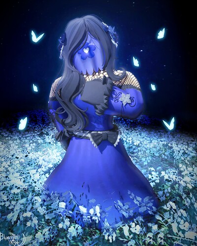 Fairy Holyhock scenery