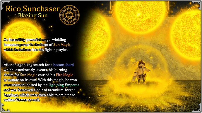 (partcline) Rico Sunchaser character card