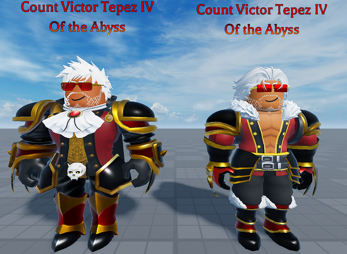 Arcane Odyssey - Count Victor Tepez IV Comparison