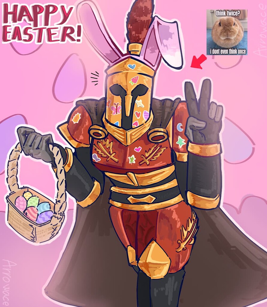 Bunny time is almost here everyone - Art - Arcane Odyssey