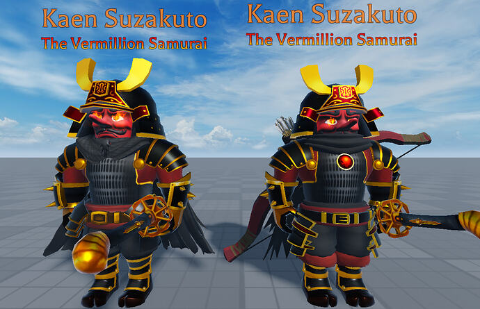 Arcane Odyssey - Kaen Suzakuto Comparison 2