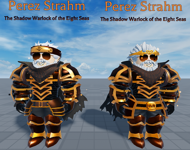 Arcane Odyssey - Perez Strahm Comparison Armored