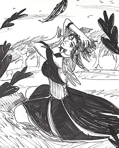 lady deadwing by gunmibiro