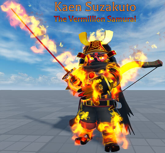 Arcane Odyssey - Kaen Suzakuto Flare Curse 1