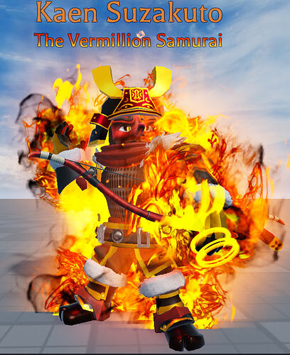 Arcane Odyssey - Kaen Suzakuto Flare Curse 2 Armored