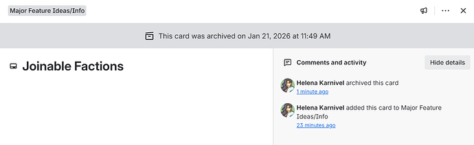JoinableFactionsCard