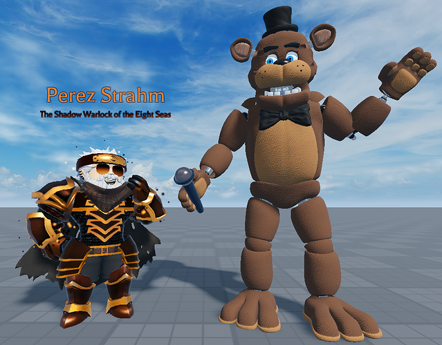 Arcane Odyssey - Perez Strahm and Freddy Fazbear