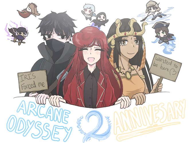 Arcane Odyssey 2nd Anniversary fan art