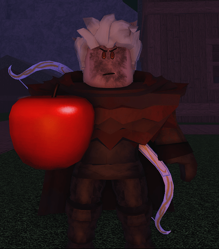 giant red apple