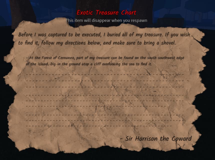 Can someone help me find this exotic treasure chart? 2 by Hat Game