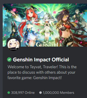 Ok genshin impact discord - Off Topic - Arcane Odyssey
