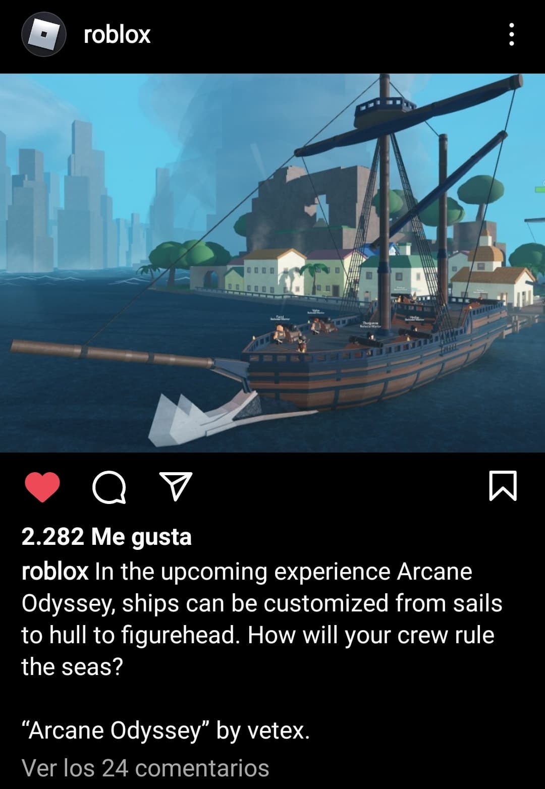 How To Get Your Ship And Sail In Roblox Arcane Odyssey