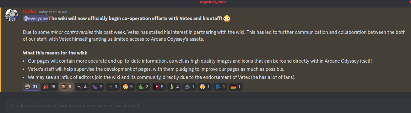 vetex on X: Arcane Odyssey Links: - Trello (Daily patch notes, planned  features, to-do lists)  - Patreon (More in-depth  showcases of the game):  - Discord:   - Forum