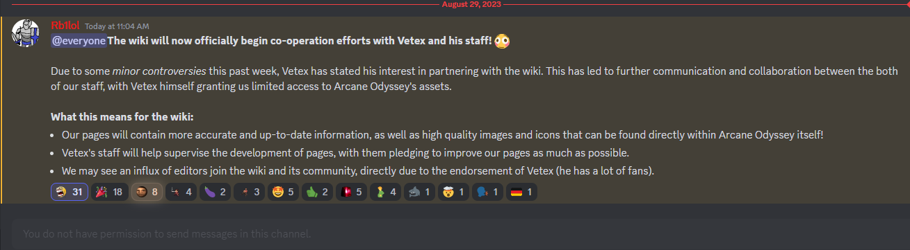 Discuss Everything About Arcane Odyssey Wiki