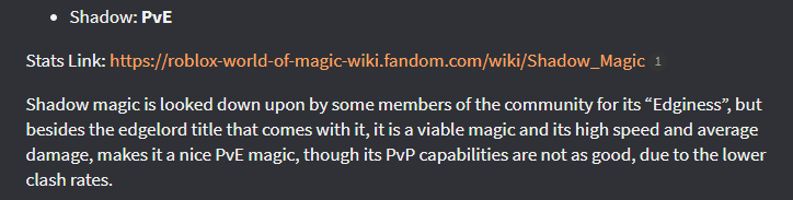 Shadow Magic, Arcane Odyssey Wiki