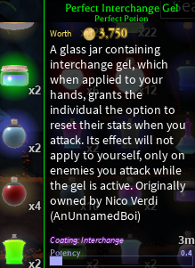 Arcane Odyssey] Stats Reset Potion (Perfect Interchange Potion)