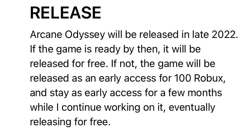 Revamp release - Off Topic - Arcane Odyssey