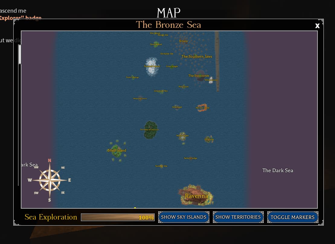Map:The Bronze Sea, Arcane Odyssey Wiki
