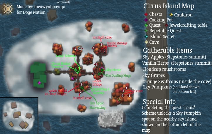 USEFUL] Map of chest hotspots! 💰 - Game Discussion - Arcane Odyssey