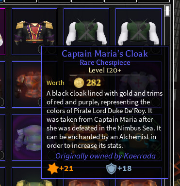 Trading captain maria's chestplate - Marketplace - Arcane Odyssey