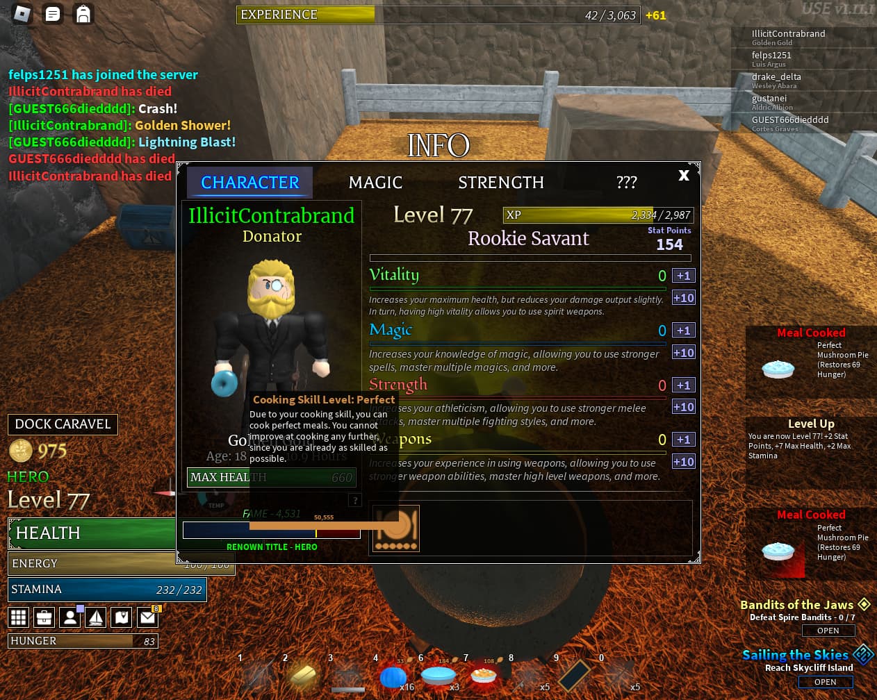 They let me cook Game Discussion Arcane Odyssey