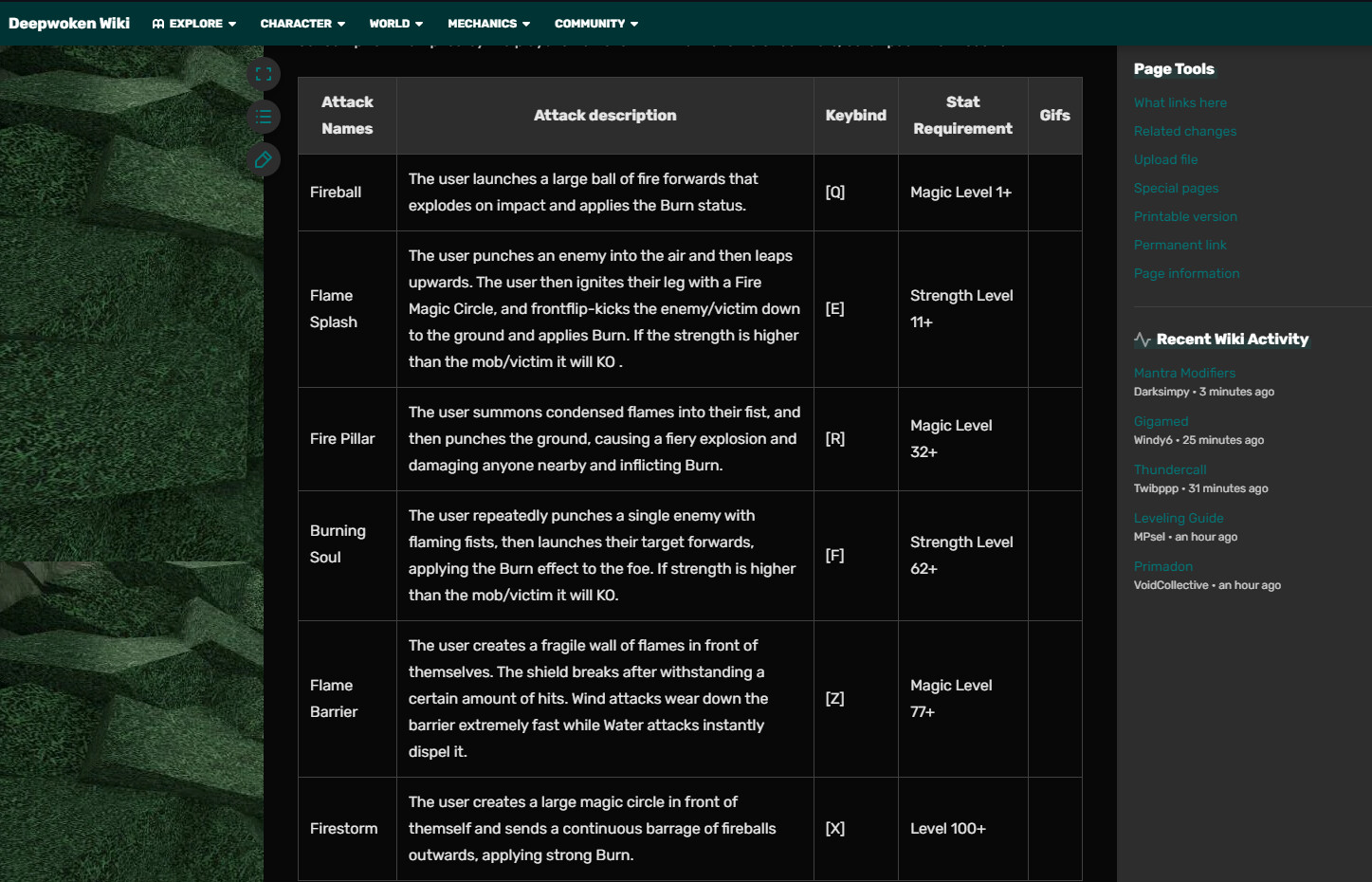 Version History, Deepwoken Wiki