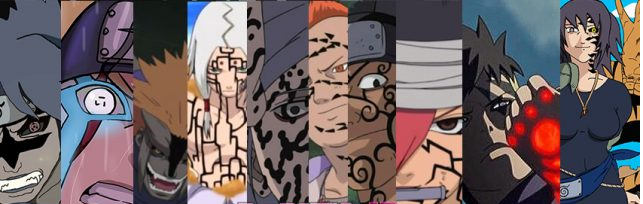 Curse Marks from Naruto