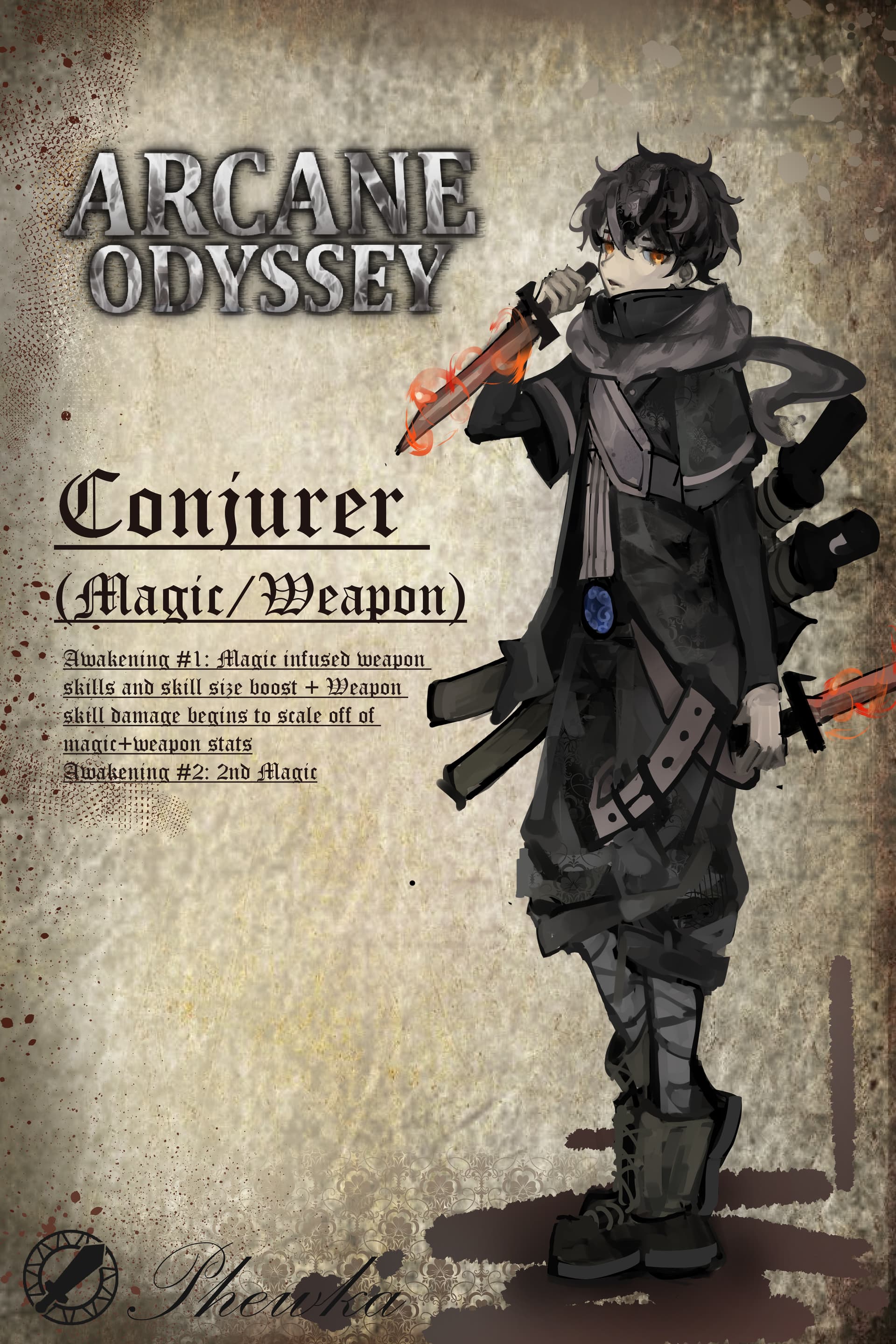 Best Conjurer build Arcane Odyssey