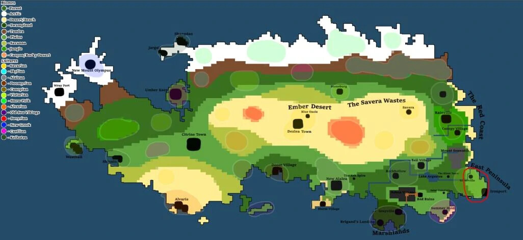 Arcane Odyssey Map - Full Locations Guide!