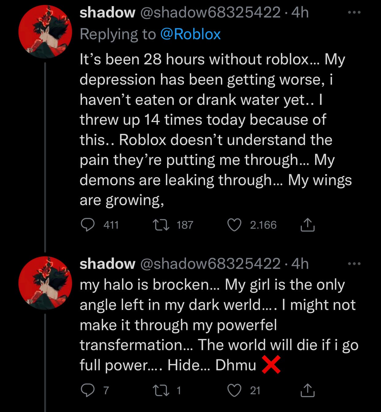 I'm Shadow, Shadow The hedgehog! - Roblox