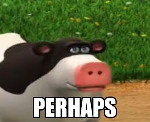 perhaps cow