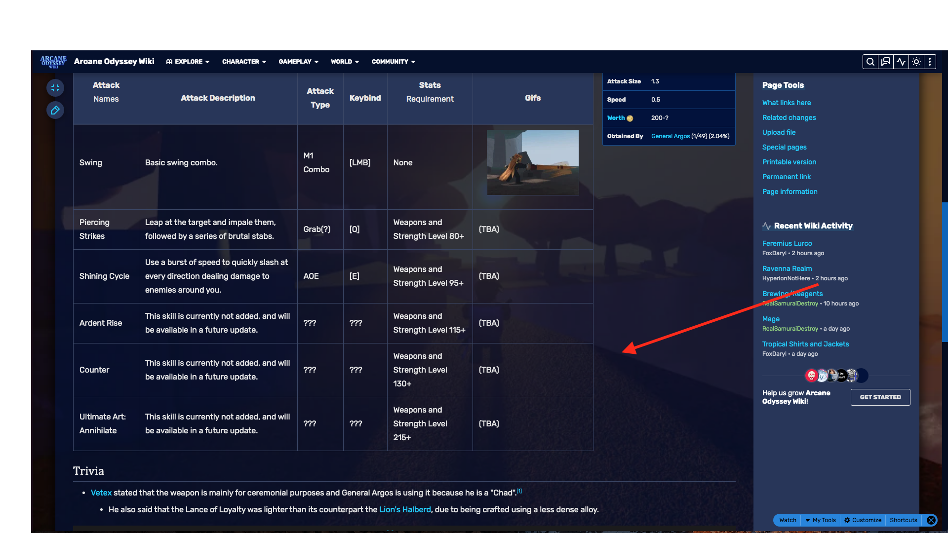 Status Effects, Arcane Odyssey Wiki