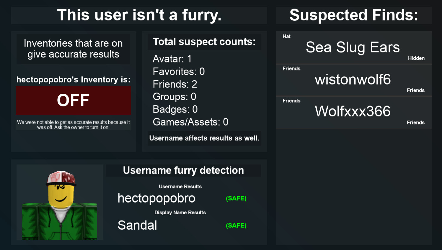 ROBLOX FURRY DETECTOR 