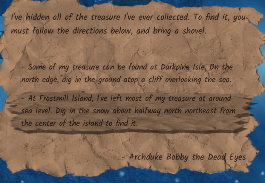 ARCANE ODYSSEY Where To Find Buried Treasure Location 